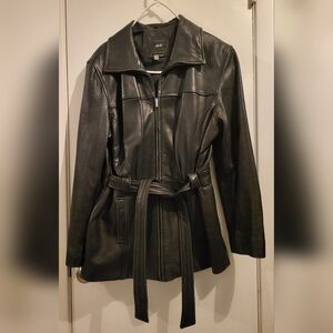 Leather Jacket Size Large